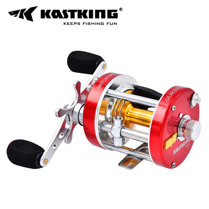 KastKing全金属鼓式轮路亚黑鱼打黑专用雷强轮鱼轮远投轮海钓轮渔轮