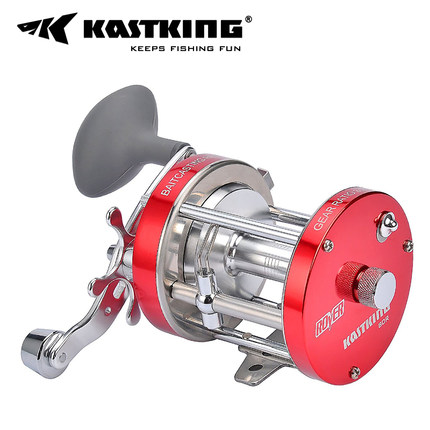 KastKing全金属鼓式轮路亚鼓轮打黑海钓远投鱼轮海竿轮鱼线轮渔轮